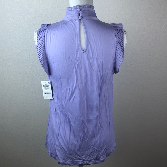 INC Pleated Knit Sleeveless Top - Picture 5 of 8